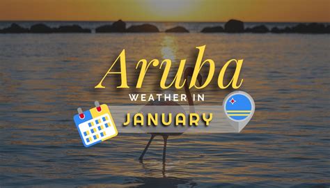 aruba temperature in january